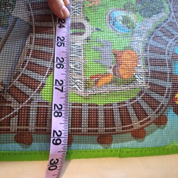 Thomas & Friends Playmat 30x24 Train Tracks Zoo Farm Hospital - Picture 3 of 9